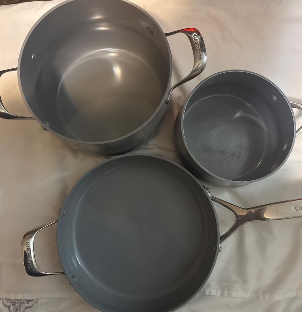 Cuisinart Culinary Collection Cookware 8-Piece Set Non-stick Ceramic