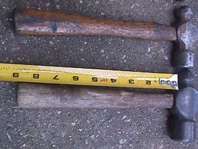 VINTAGE BALL PEEN HAMMERS