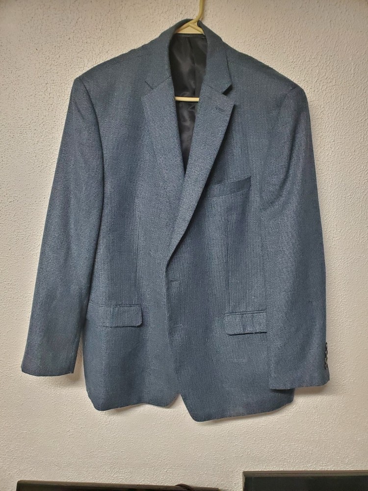 Suit Jacket - Blazer - Men - Chaps - Blue - Size 42R