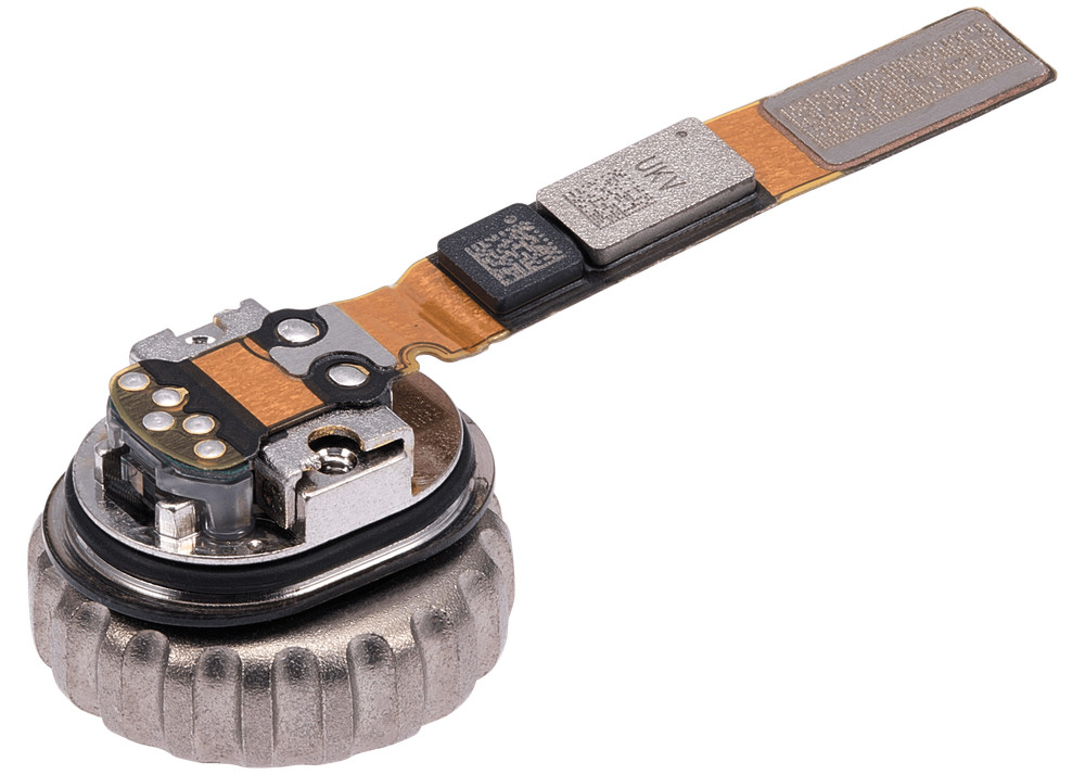 Replacement Crown With Flex Cable Compatible For Watch Ultra (49MM) (Silver)