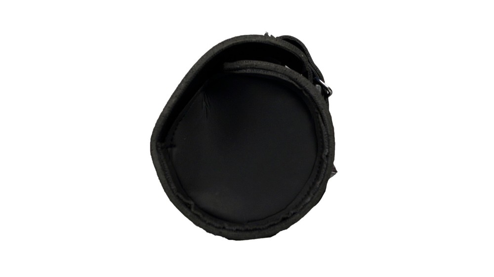 Round Recon Black Leather Tool Bag (WITH QUICK RELEASE BUCKLES)