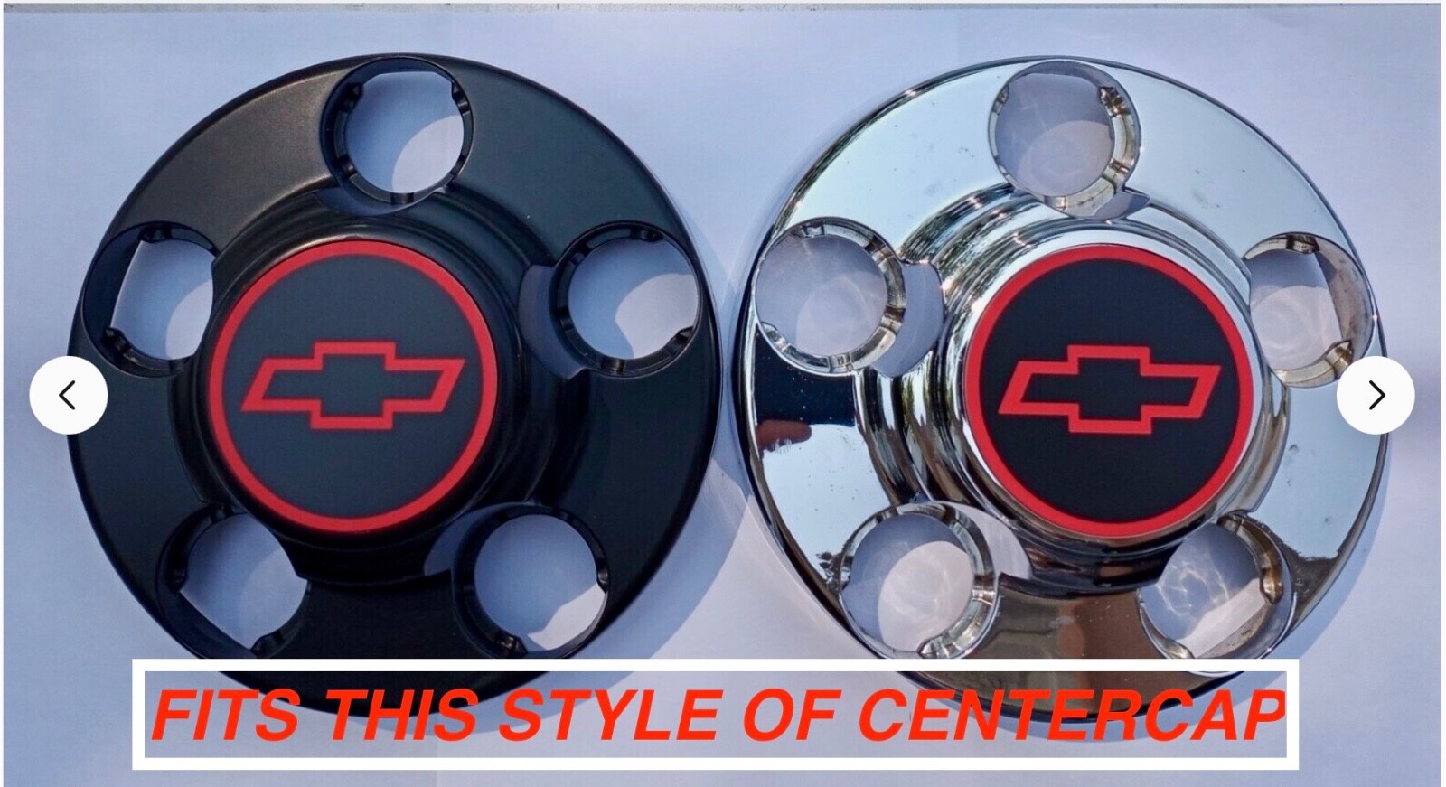 Chevy 454 SS and Sport Truck Center Cap emblems for 5 lug 88-98 wheels set of 4