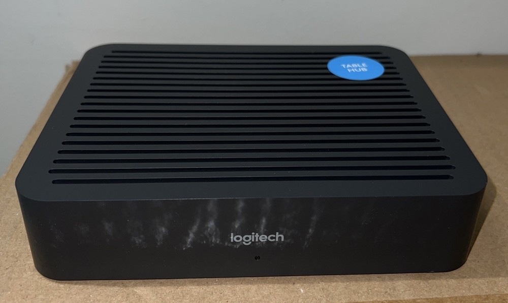 Logitech Rally Conferencing System Table Hub V-U0047 w/ Power Supply+Bracket