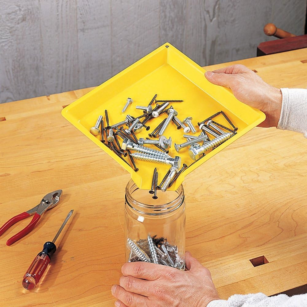 Easy Sorter Funnel Tray - Durable Rectangular Quick Sorting Tray for All Kinds o