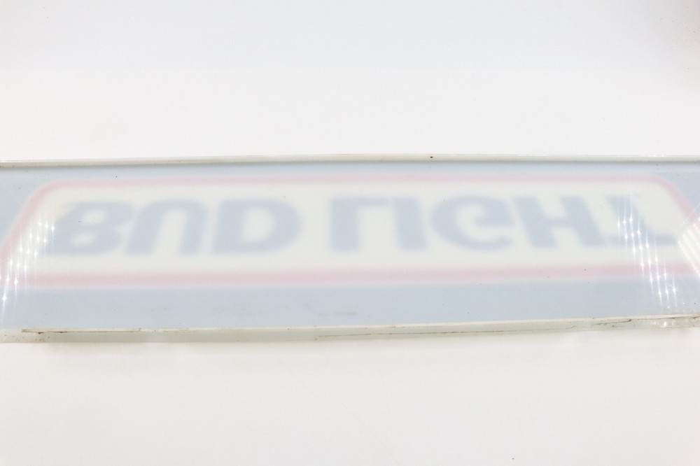 Bud Light 40" Vintage Hanging Pool Table Light Replacement Plastic Side Only