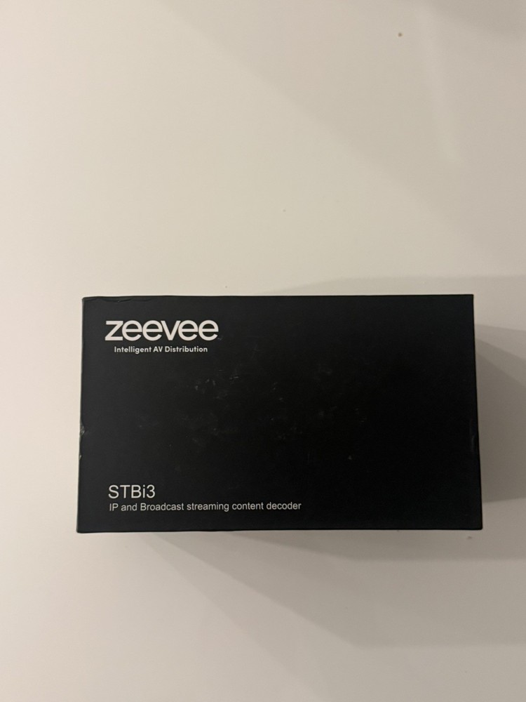 ZeeVee STBI3 IP & Broadcast Streaming Content Decoder (P/N: STBi3-NA)