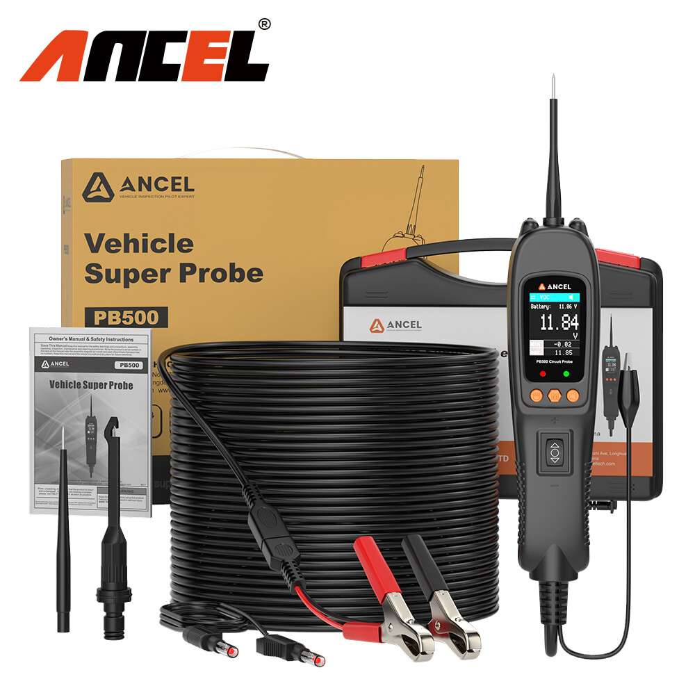 ANCEL PB500 Car Electrical Circuit Probe Tester Kit Doide/Resistance Testing