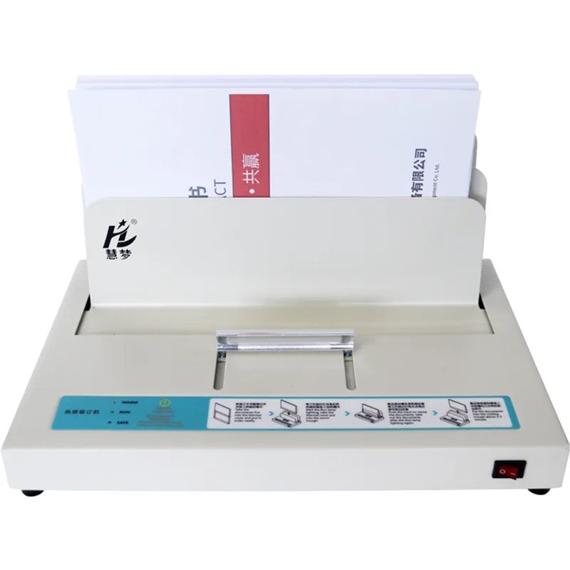 Binding Machine Hot Melt Plastic Loading Machine Small Album Contract Books