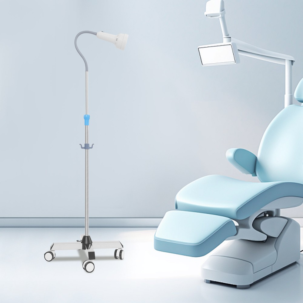 Adjustable Height Examination Lamp Four-legged Mobile LED Examination Light