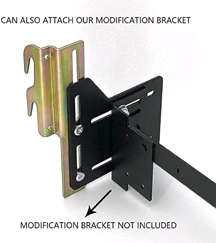 2Pcs #711 Bolt-On to Hook-On Bed Frame Conversion Brackets 2pcs Bed Frame Hooks