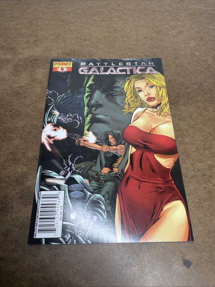 Battlestar Galactica 4 Near Mint Gas Dynamite - NM