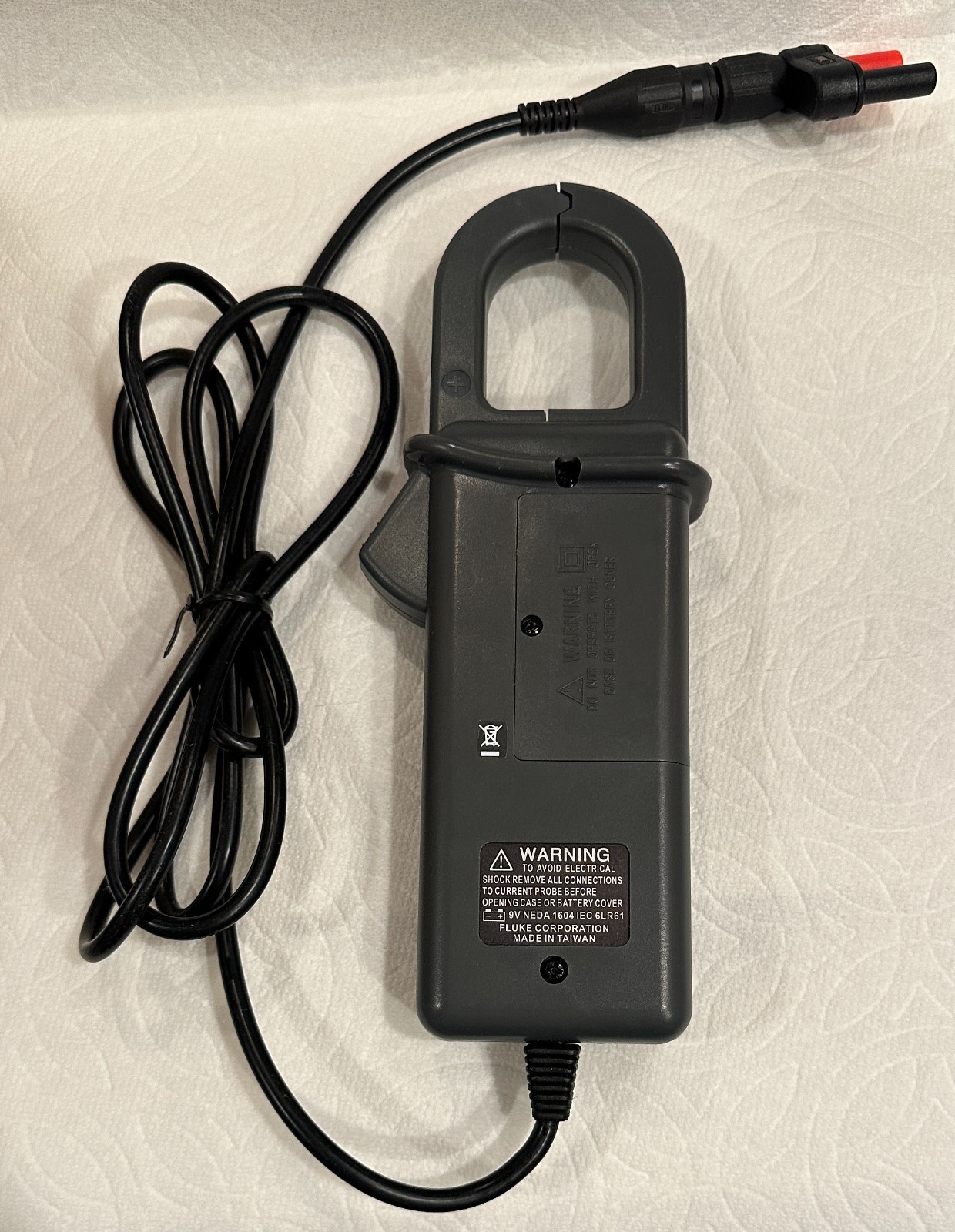 Fluke 90i-610s AC/DC Inductive Current Amp Probe Clamp Used Great Condition