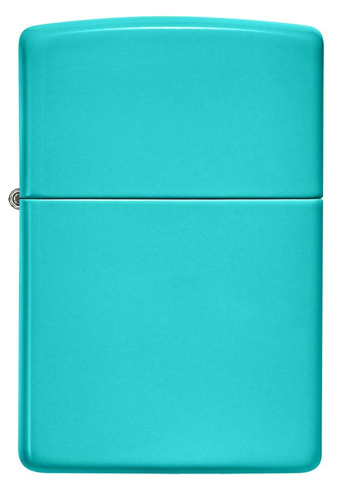 Zippo Windproof Lighter, Flat Turquoise, 49454, New In Box