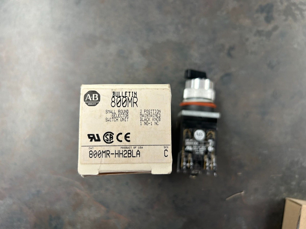 NEW ALLEN BRADLEY SELECTOR SWITCH 800MR-HH2BLA