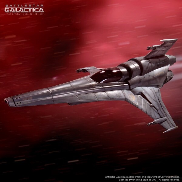Battlestar Galactica - EagleMoss Mk VII Viper PreBuilt Display
