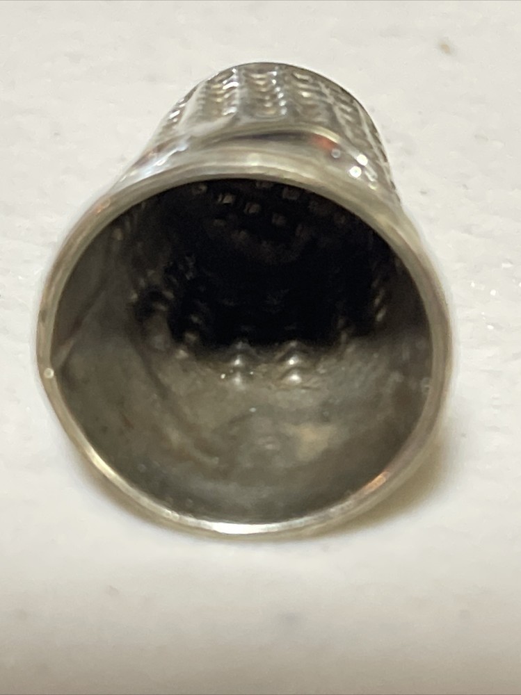 Vintage Sterling Silver Thimble Taller