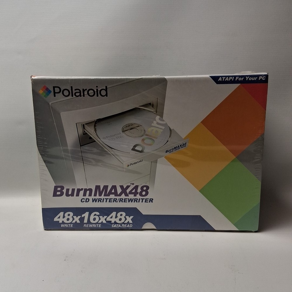 Polaroid BurnMax48 CD writer/rewriter