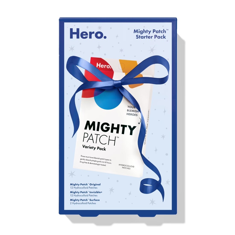 Hero Cosmetics Mighty Patch Starter Pack Hydrocolloid Pimple Patch 26 Ct
