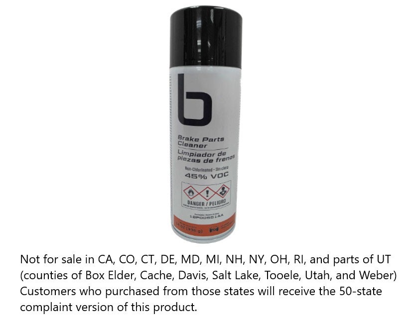 BPROAuto 1BP00581AA Brake Cleaner
