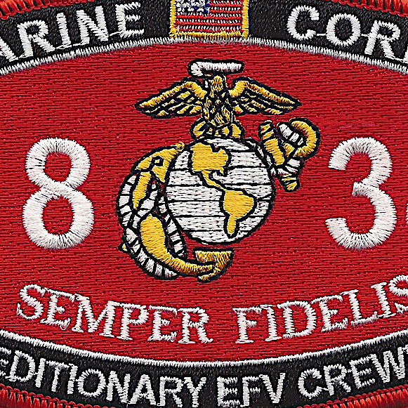 1834 Expeditionary EFV Crewman MOS Patch