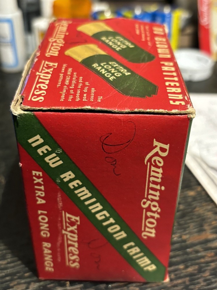 Remington Express 16 Gauge Extra Long Range Shot Shells Empty Box