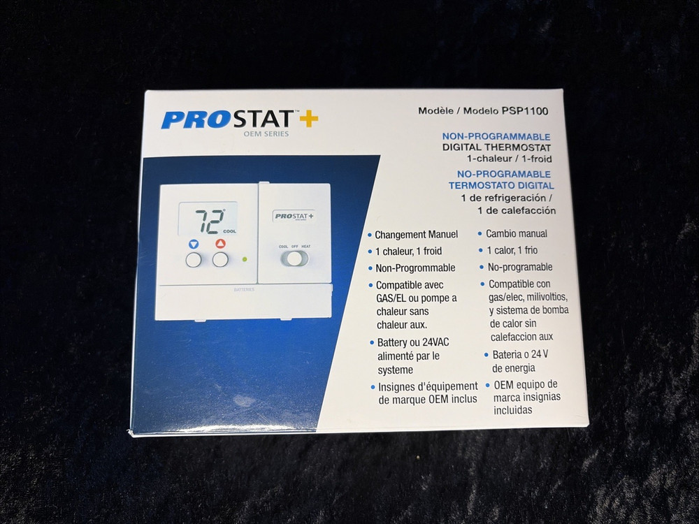 Prostat Non Programmable Digital Thermostat