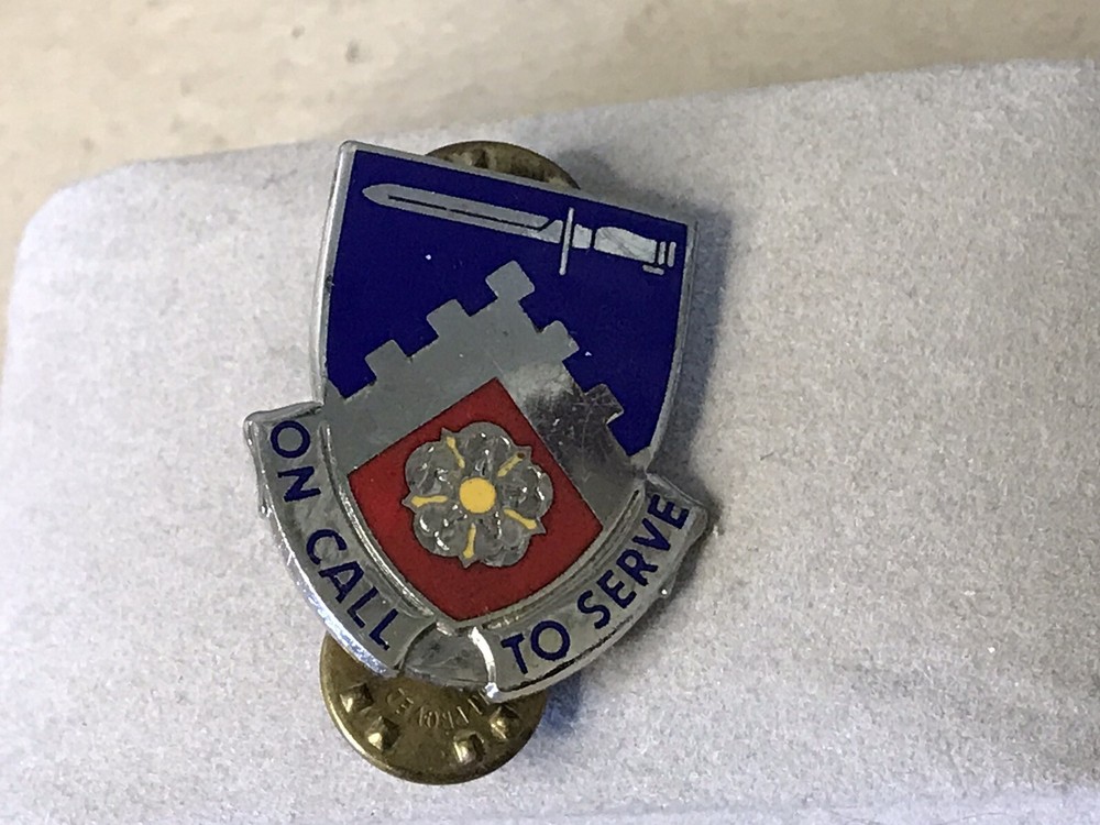 299th Support Battalion Distinctive Unit Insignia Army Crest DI DUI M28