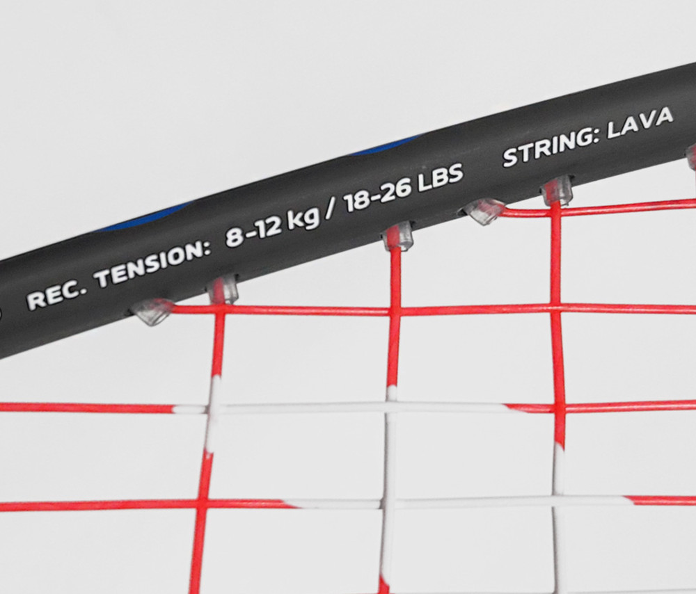 Salming Cannone Feather Squash Racquet Racket 114±5g 14/19 Basic String NWT