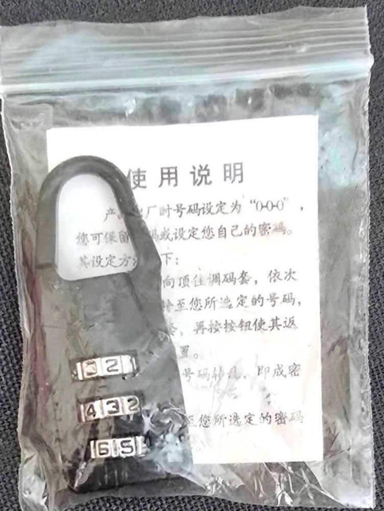 Handy Luggage Zipper Mini Lock