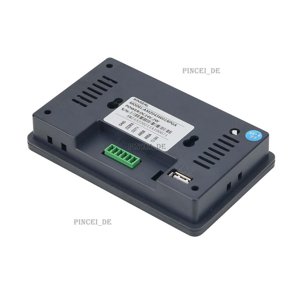Smart Programmable Touch Screen HMI 4.3" TFT LCD RS232 RS485 Modbus RTU 480x272
