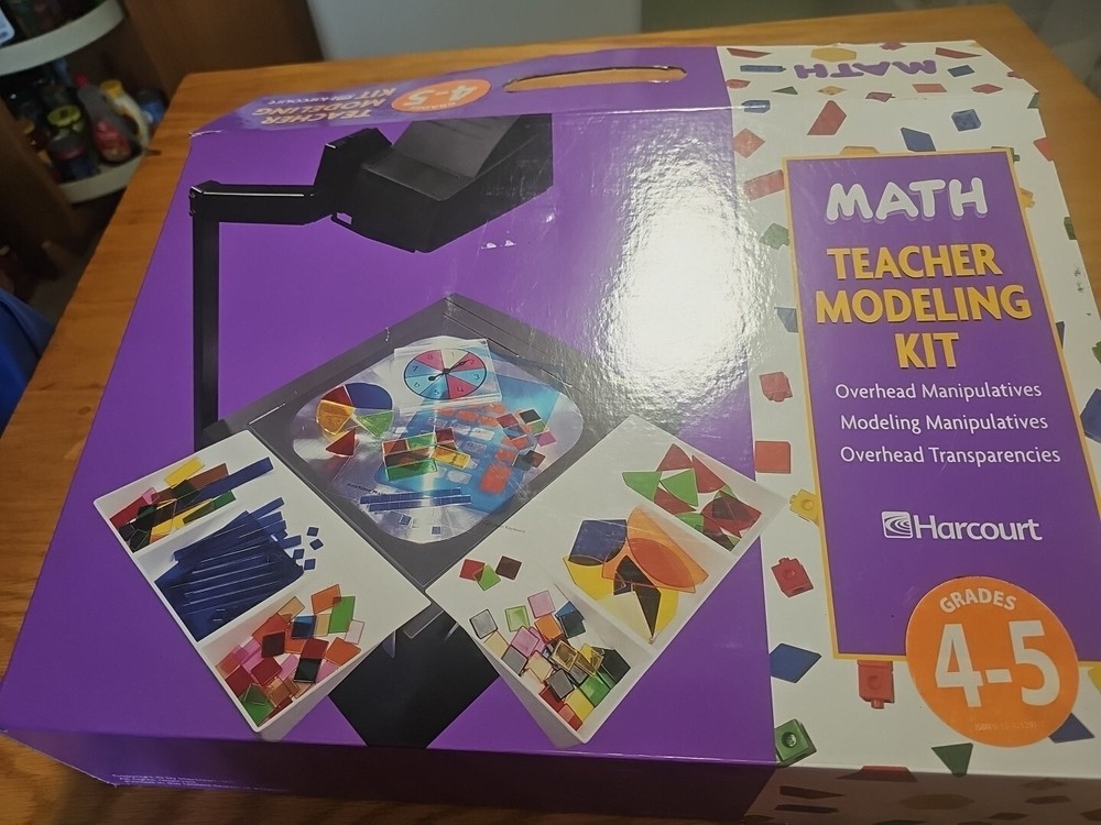 Harcourt Math Teacher Modeling Kit grades 4-5