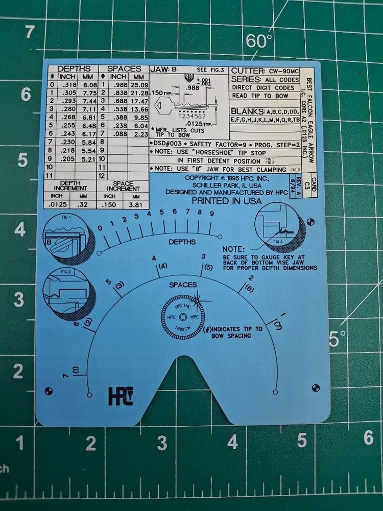 HPC Replacement Code Cards for 1200 CMB Blitz - Free Shipping