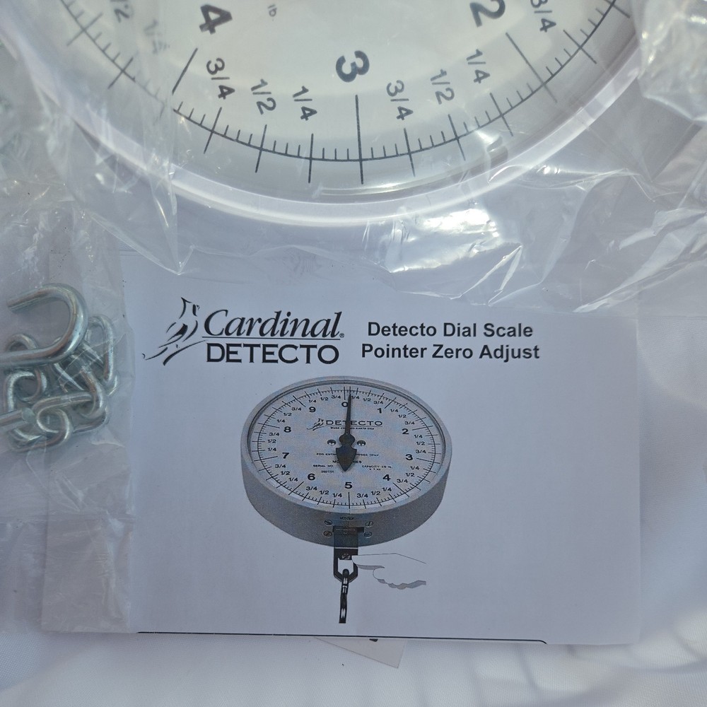 Cardinal Detecto MCS-20DH Dial Scale MCS