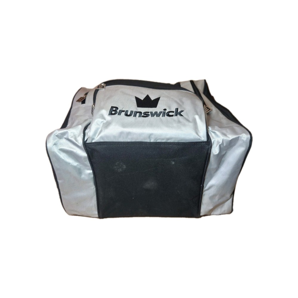 Brunswick Edge Single Tote Black Bowling Bag