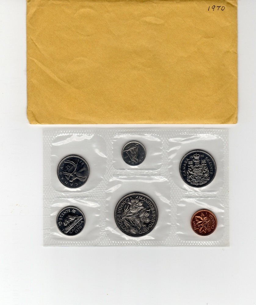 1970 Canadian uncirculated set