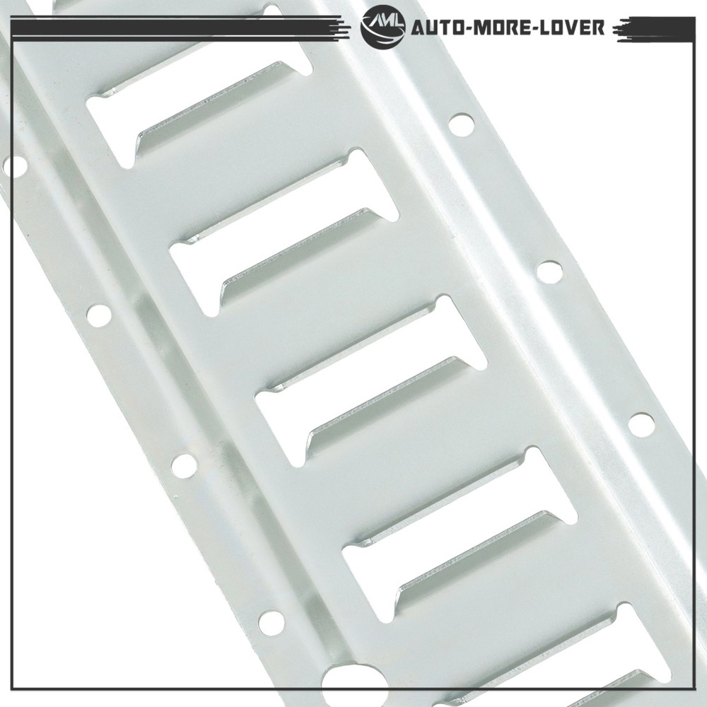 For Trucks Trailers Cargo Vans 10 Pack 5' E Track Tie Down Rail Kit Silver