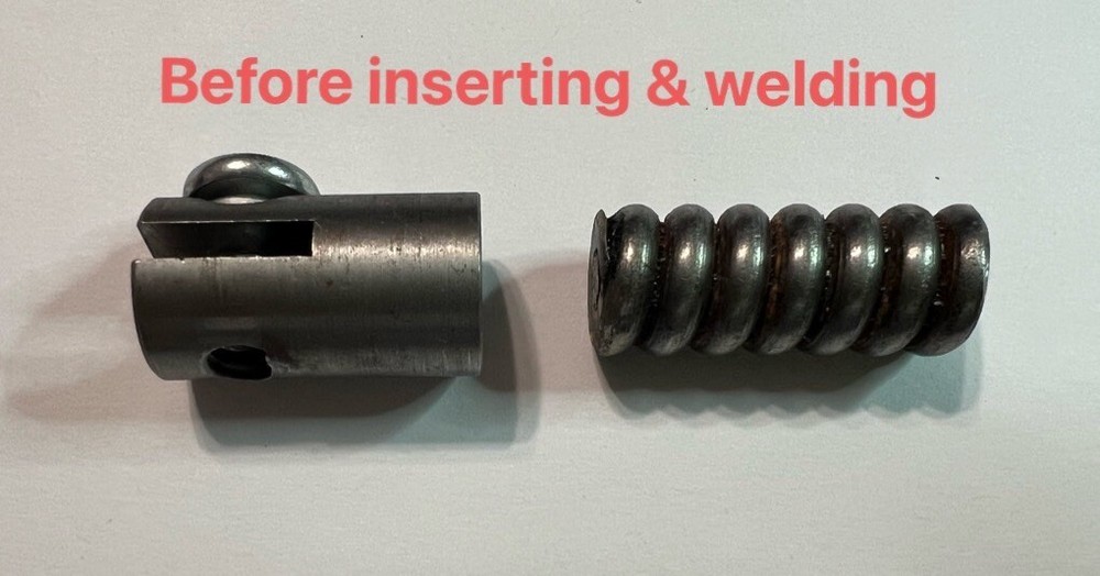 For General Wire 1/2-inch Sewer Cable WELD ON Quick-Fix Coupler