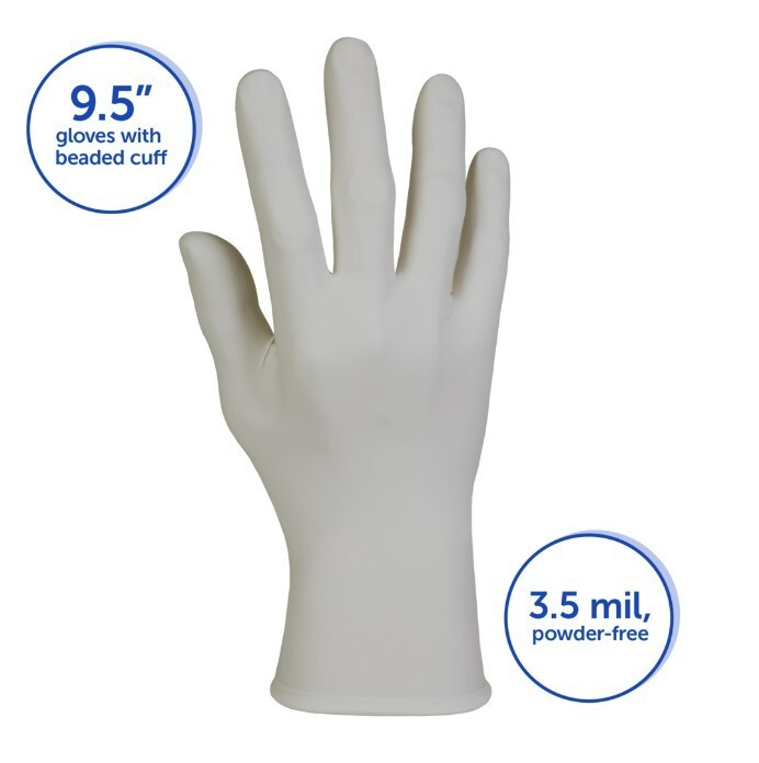 2000 Count Case - Kimberly Clark Nitrile Exam Gloves Size Large Exp. 11/2024