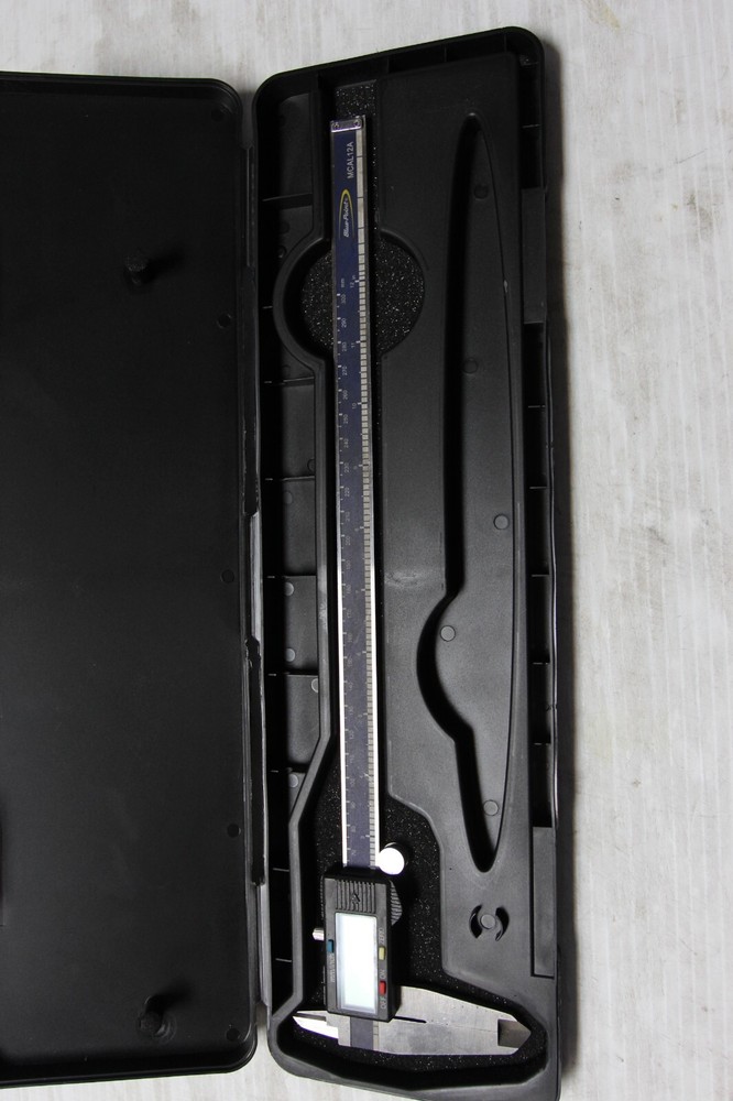 Blue Point Electronic Digital Display Caliper MCAL12A TESTED!!