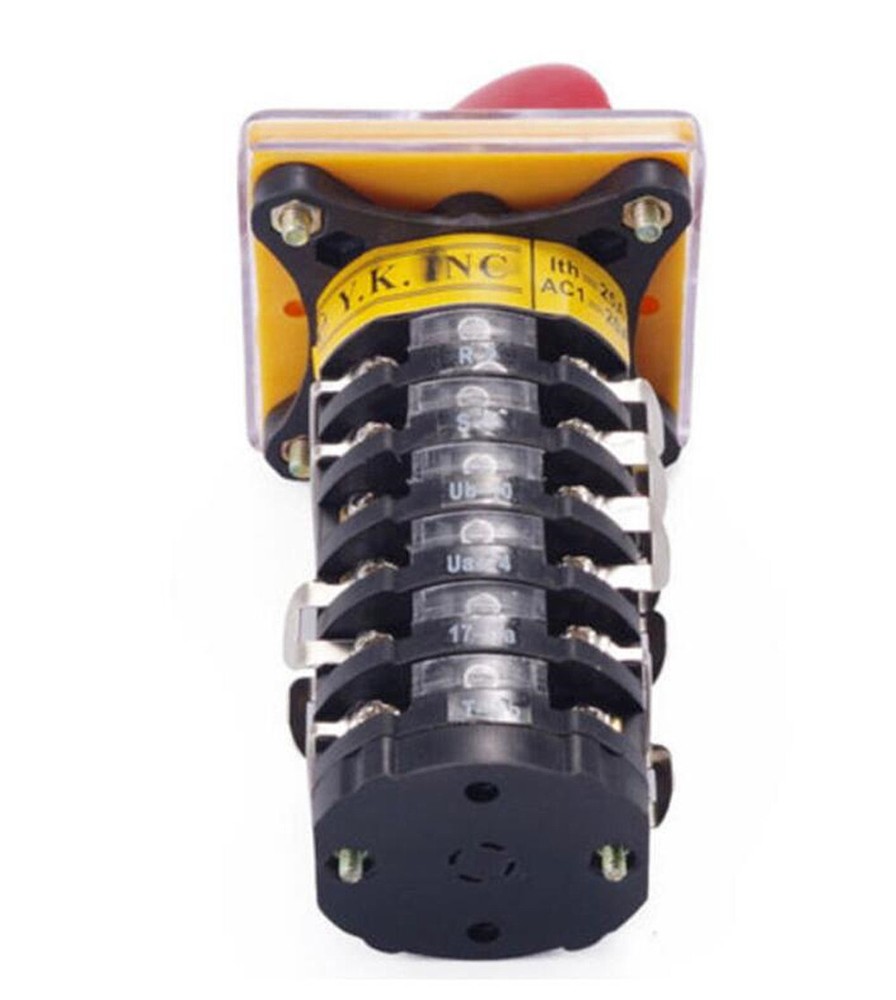 Milling Machine Import Forward Reverse Speed 6 Switch 25A Fit Bridgeport Mill