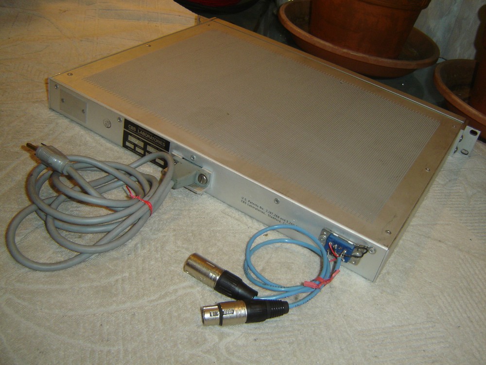CBS Audimax 4440, Compressor Limiter, Vintage Rack