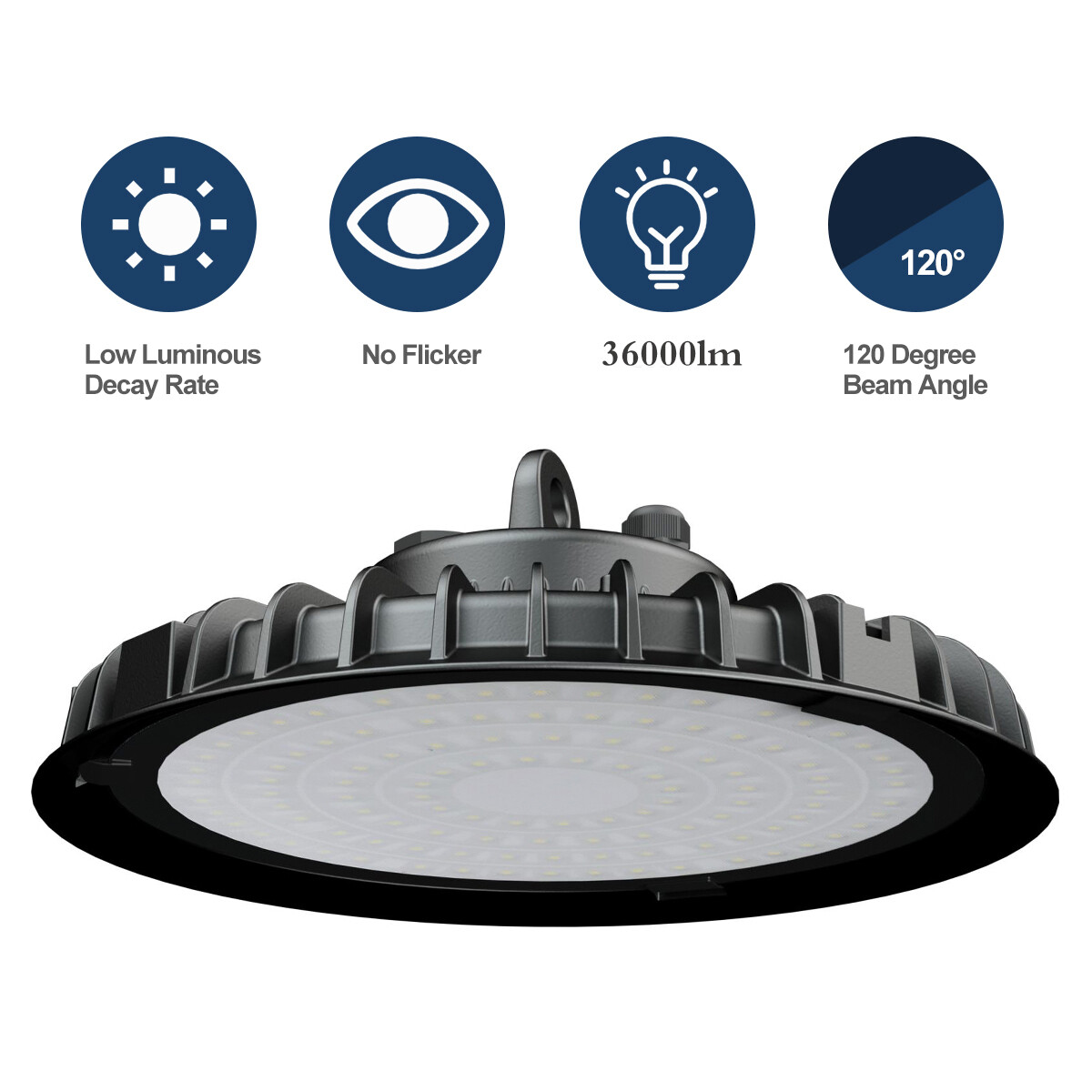 100W UFO LED High Bay Light Shop Light Warehouse Highbay UFO Commercial Lighting