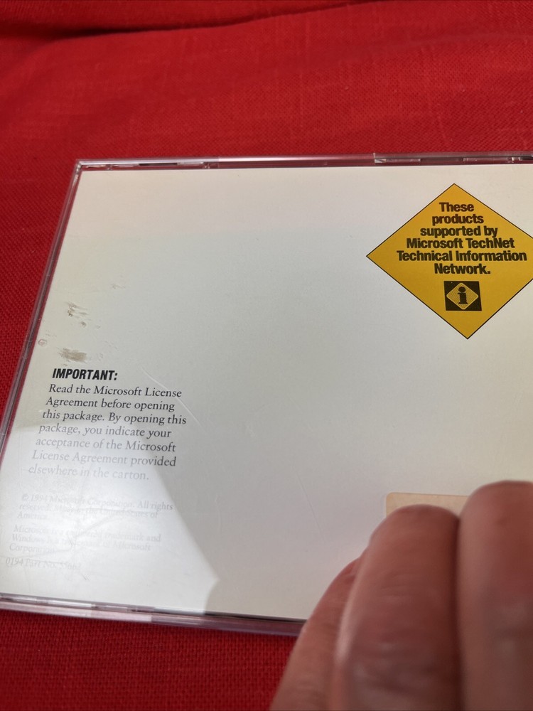 Microsoft Office orig 1994 4.2 Standard for MS Windows Rare CD Version Vintage