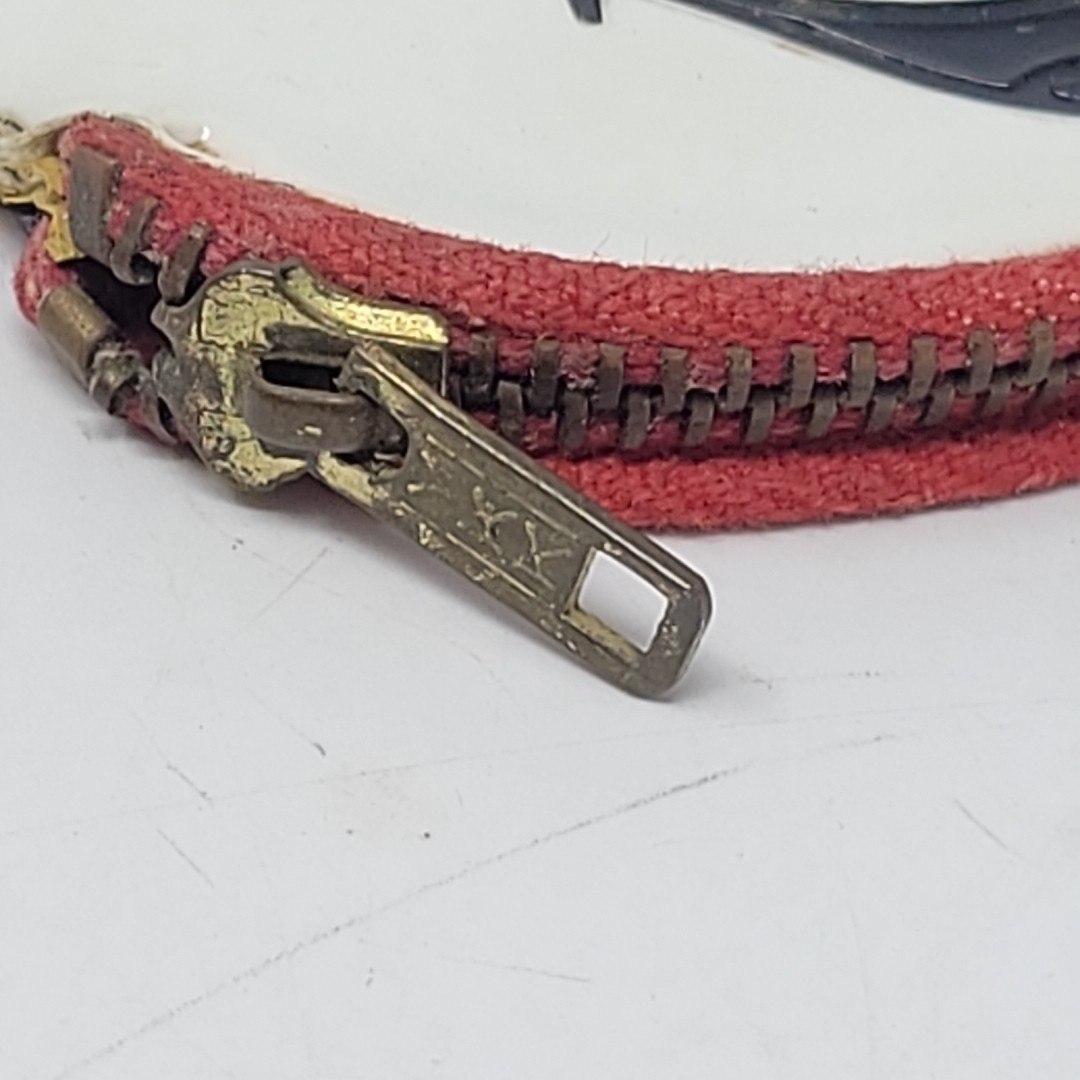 Vintage Disney Pinocchio Zippered Vinyl Coin Purse - Moving Eyes - Early 1960s