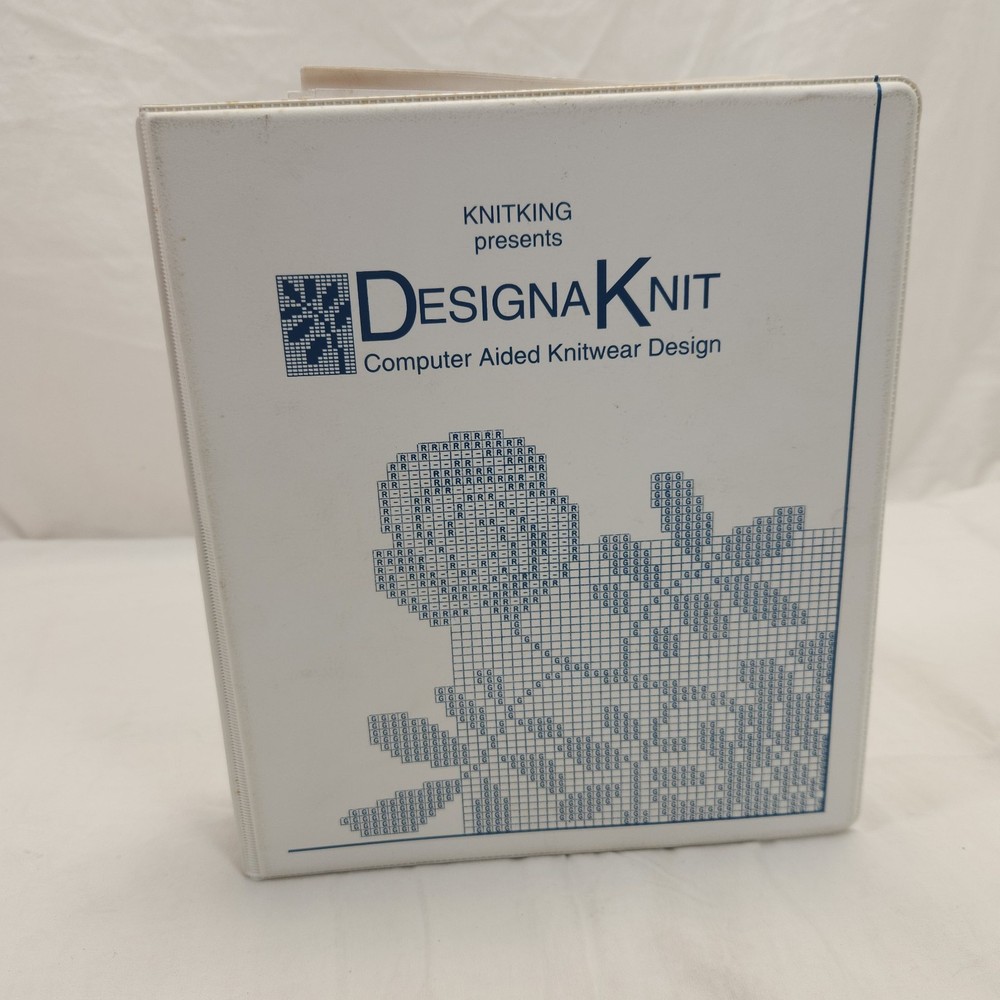 Designaknit Machine Knitting Computer Design Program User Manual Only As Is Read