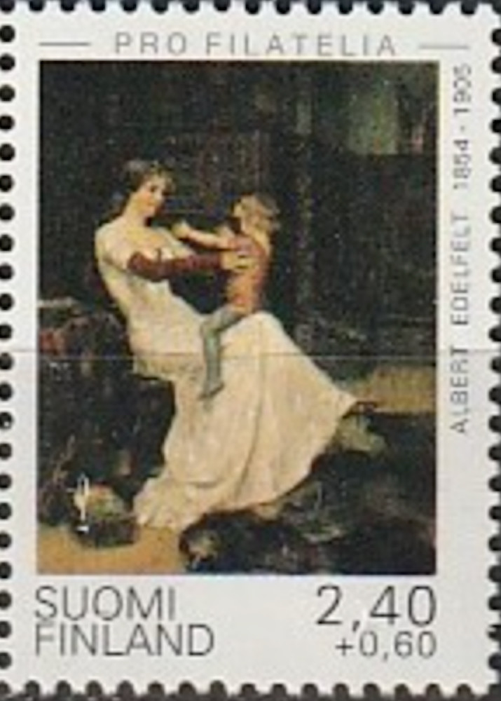 Finland #Mi1290 MNH 1995 Albert Edelfelt [B253]