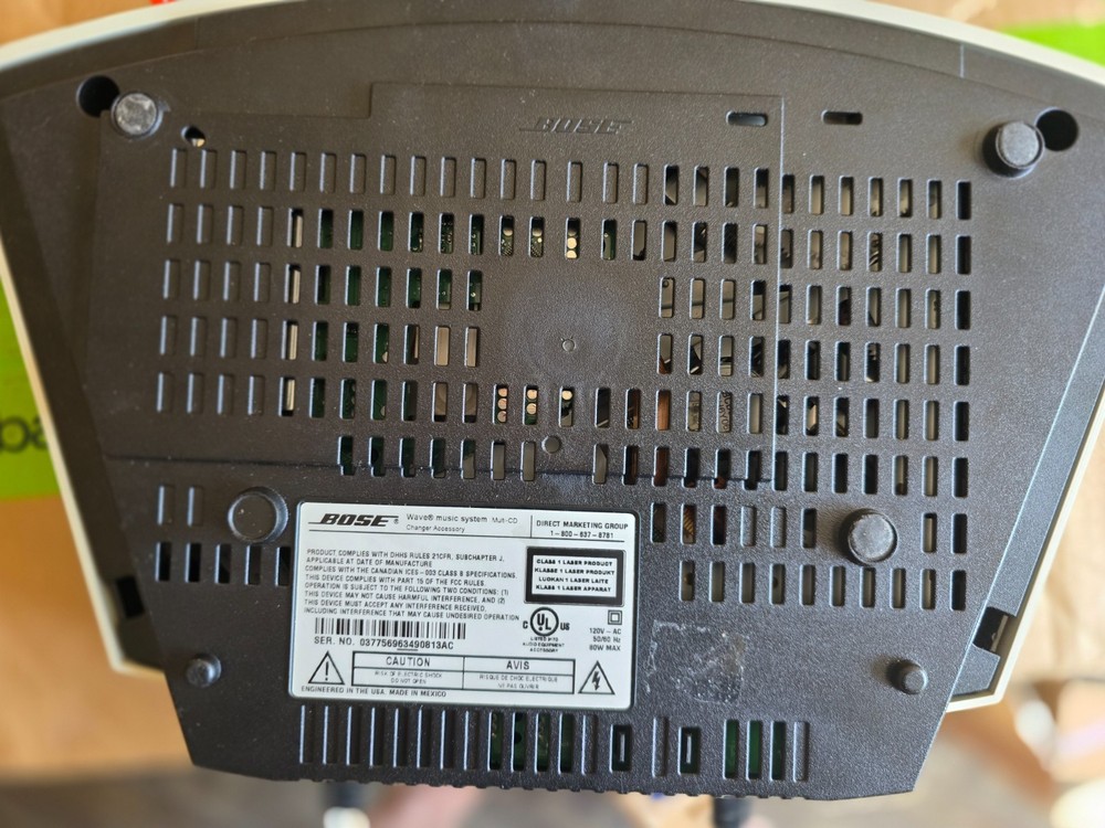 Bose Wave Music System 3 Disc Changer.