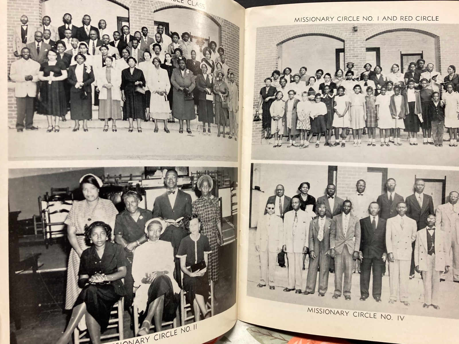 Columbus, Georgia~Vintage Historic African American Baptist Church~1953 Program