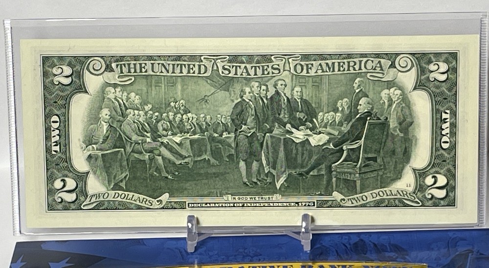 $2 Bill Donald Trump 45/47 (2 Terms) Commemorative Bank Note (Merrick Mint)