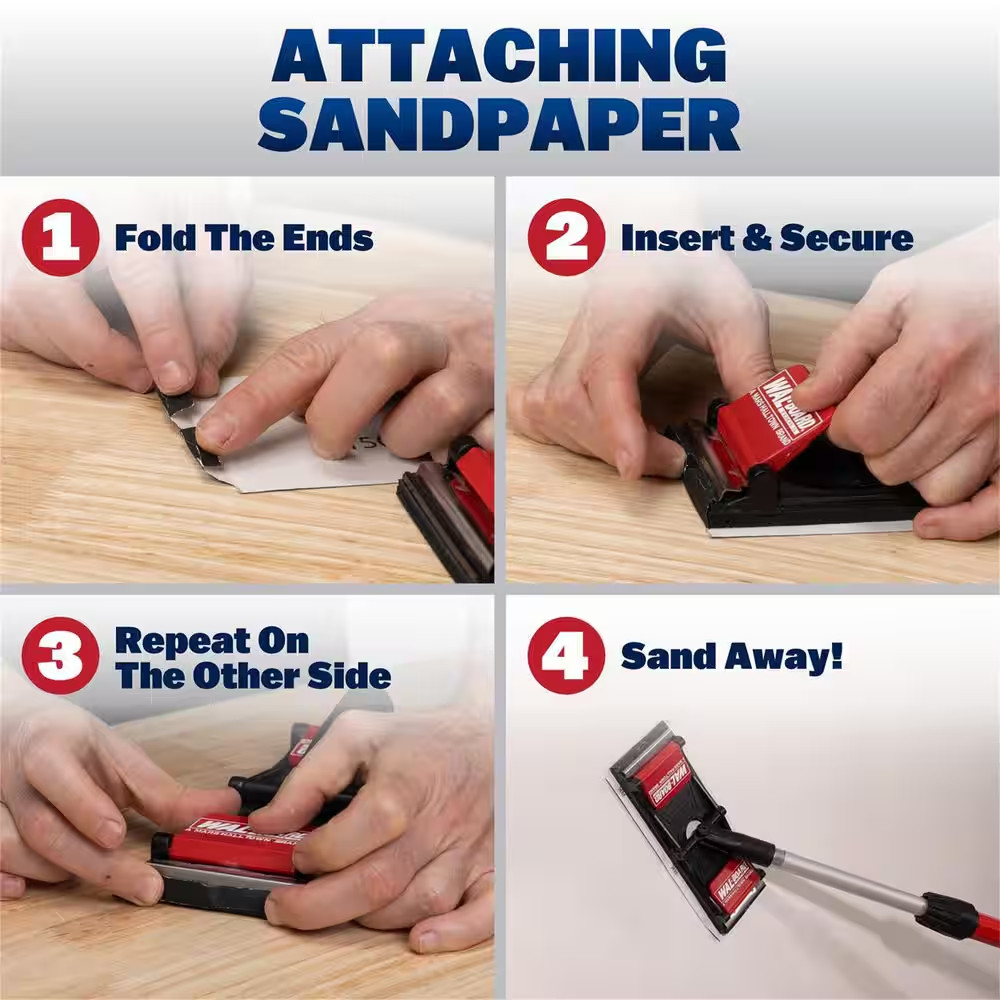 Quick Clamp Plastic Sander Head No Handle
